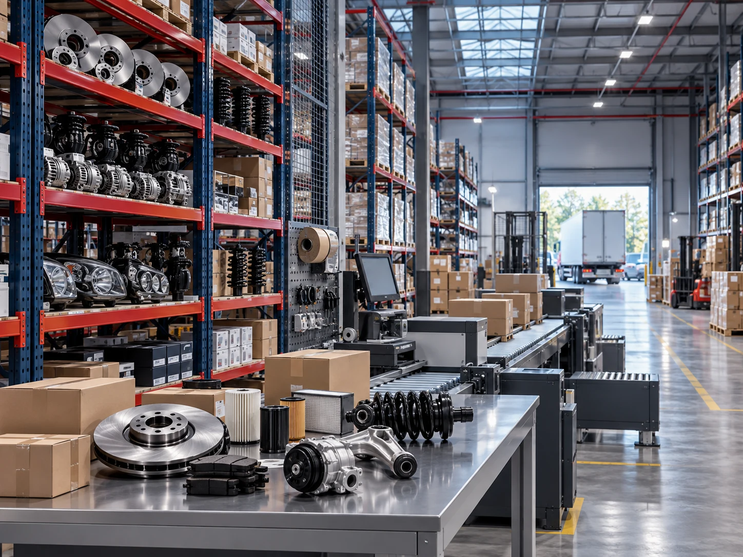 Identidade visual da XAMY Auto Parts